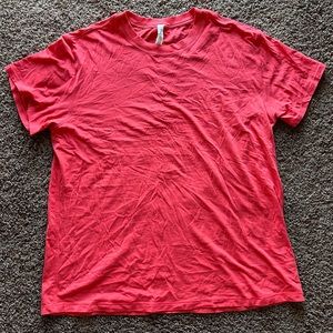 LULULEMON Red Shirt Woman’s Size 8!